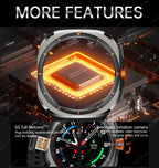 2025 New Smart Watch 4G/5G SIM Full Netcom WiFi NFC GPS  32GB Watches For Man 32GB Storage HD Camera Smartwatch For IOS/Android