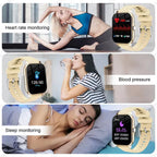 2025 New Smart Watch 1.83 Inch HD Display Answer Make Call Message Preview Sport Modes DIY Dial Weather Forecast Men Women Gifts