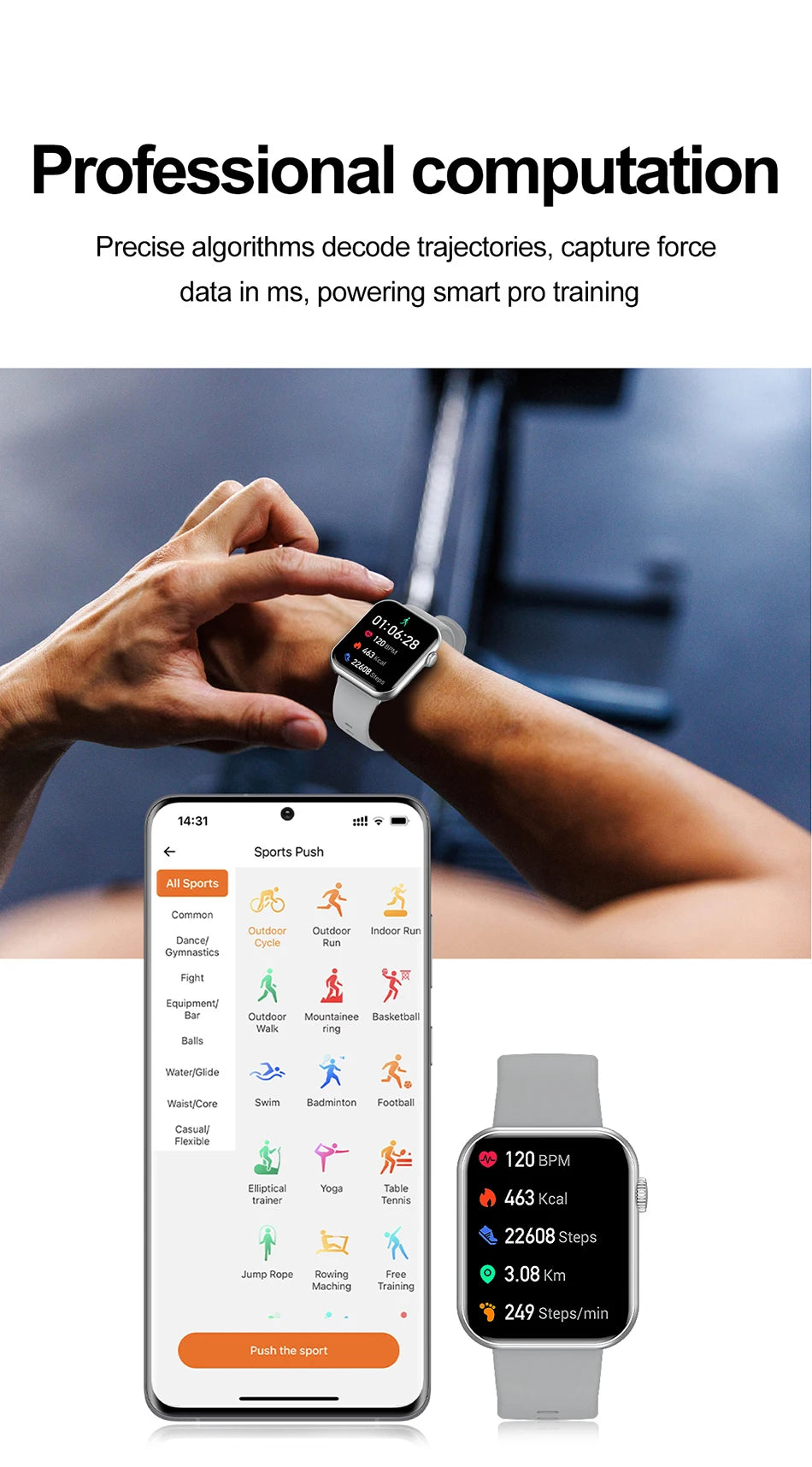 2025 New Smartwatch Men Android IOS Phone 1.9"HD Screen Bluetooth Call Heart Rate Monitoring Sports Waterproof Smart Watch Women