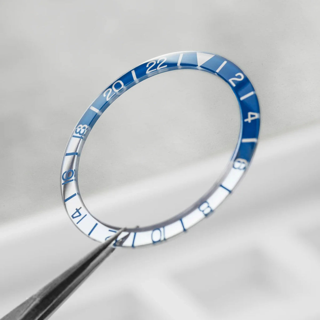 WISHDOIT New NH34 Men's Sports Automatic Mechanical GMT Sapphire Stainless Steel Waterproof 15 ATM With Rubber Strap