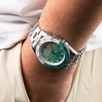 WISHDOIT New 40mm Luxury Diver Watch Texture Men's Watches Automatic Mechanical Sapphire Waterproof 150 Meters Luminous