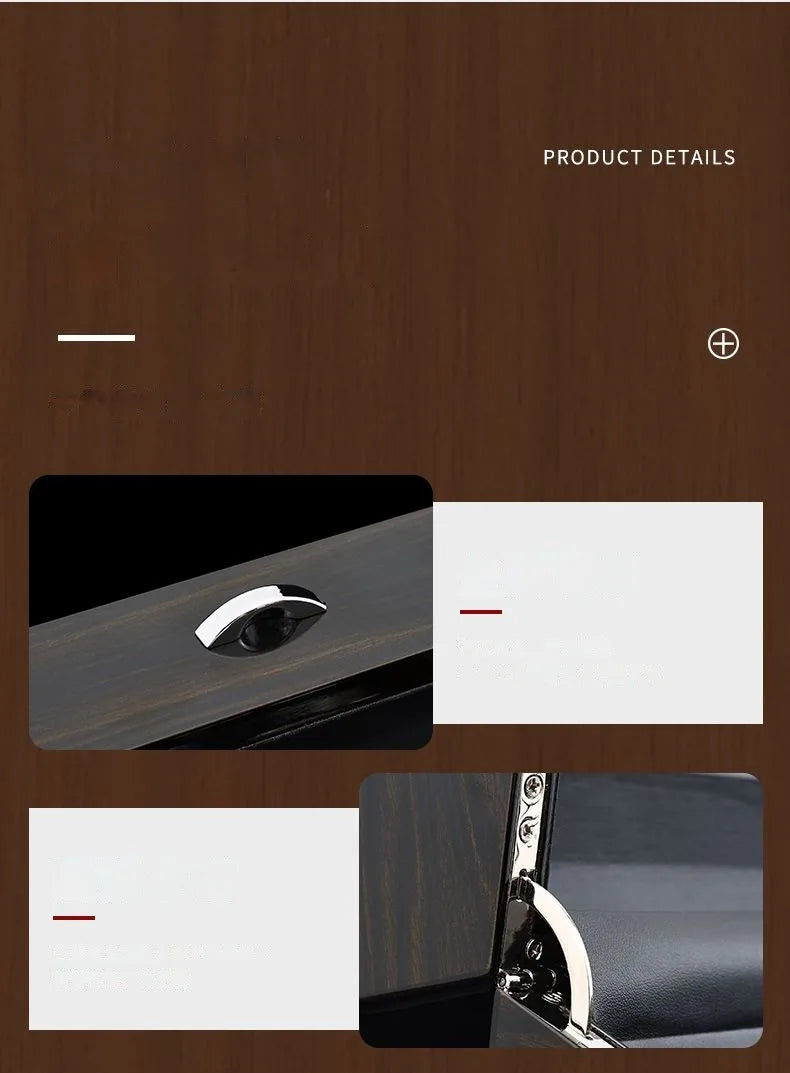 Luxury Watch Winder for Automatic Watches Box Mechanical with Zero Magnetism Silent 12 Watches Box Storage Rotating for Men