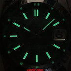 Tandorio Mechanical Watches Mother of Pearl Dial Sapphire Glass NH35 Movement For Datejust Style 200m Waterproof Men's Watches