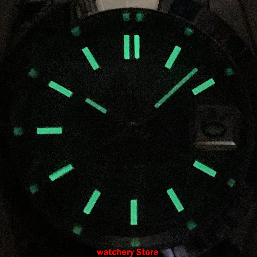 Tandorio Mechanical Watches Mother of Pearl Dial Sapphire Glass NH35 Movement For Datejust Style 200m Waterproof Men's Watches