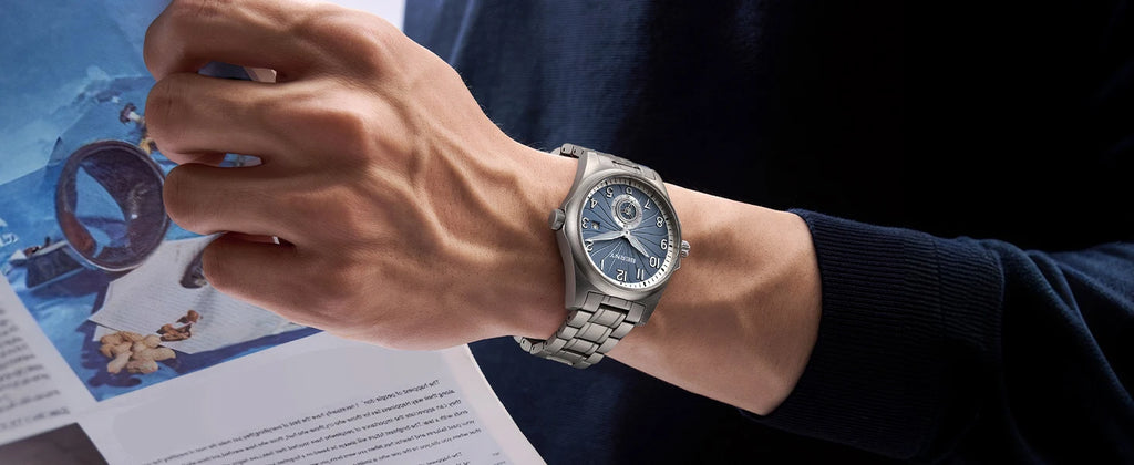 BERNY Full Titanium Automatic Men Watch Super Luminous Mechanical Wristwatch with 10ATM Waterproof Sapphire ST1731 Men Watches