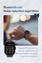 2025 New Smart Watch 1.83 Inch HD Display Answer Make Call Message Preview Sport Modes DIY Dial Weather Forecast Men Women Gifts