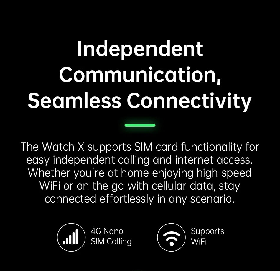 Smart Watch X 1.9'' Display IP67 Washable 2MP Camera 4G Android Watch