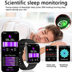 2025 New Smartwatch Men Android IOS Phone 1.9"HD Screen Bluetooth Call Heart Rate Monitoring Sports Waterproof Smart Watch Women