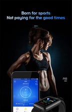 Smart Watch Sport Fitness Bracelet Control Music Message Display Pedometer Bluetooth Connect Smartwatch 116 Alarm Clock Weather