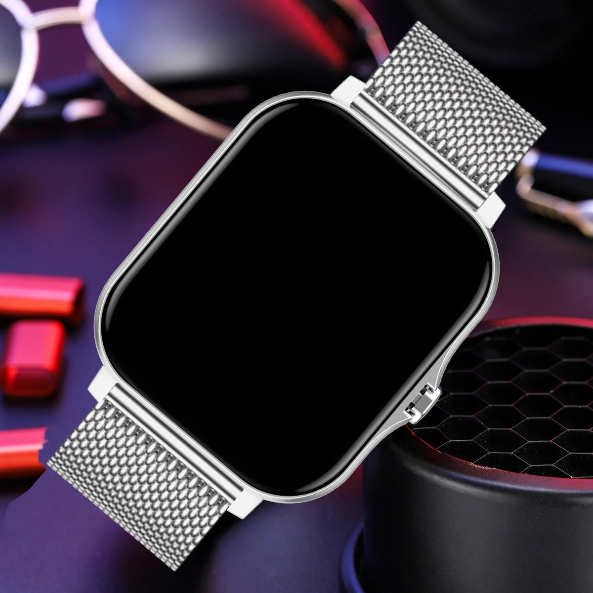 2025 Smart Watch 2.01‘’ Full Touch Amoled BT Call Sport Waterproof Watches Heart Rate Blood Pressure SmartWatch for Men Women