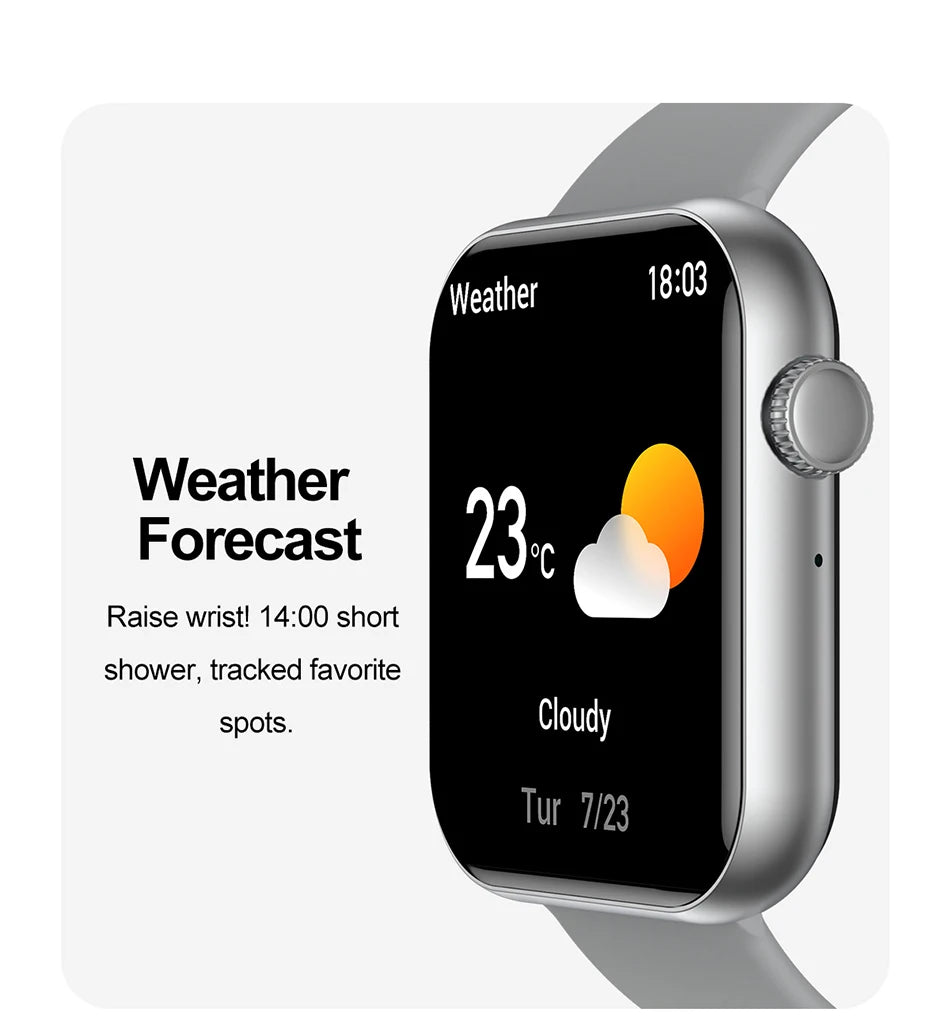 2025 New Smartwatch Men Android IOS Phone 1.9"HD Screen Bluetooth Call Heart Rate Monitoring Sports Waterproof Smart Watch Women