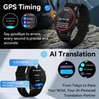 Smart Watch 1.43" AMOLED Screen Bluetooth Call GPS Fitness Tracker 150+ Sport Modes Heart Rate/SpO2 Monitor 450mAh