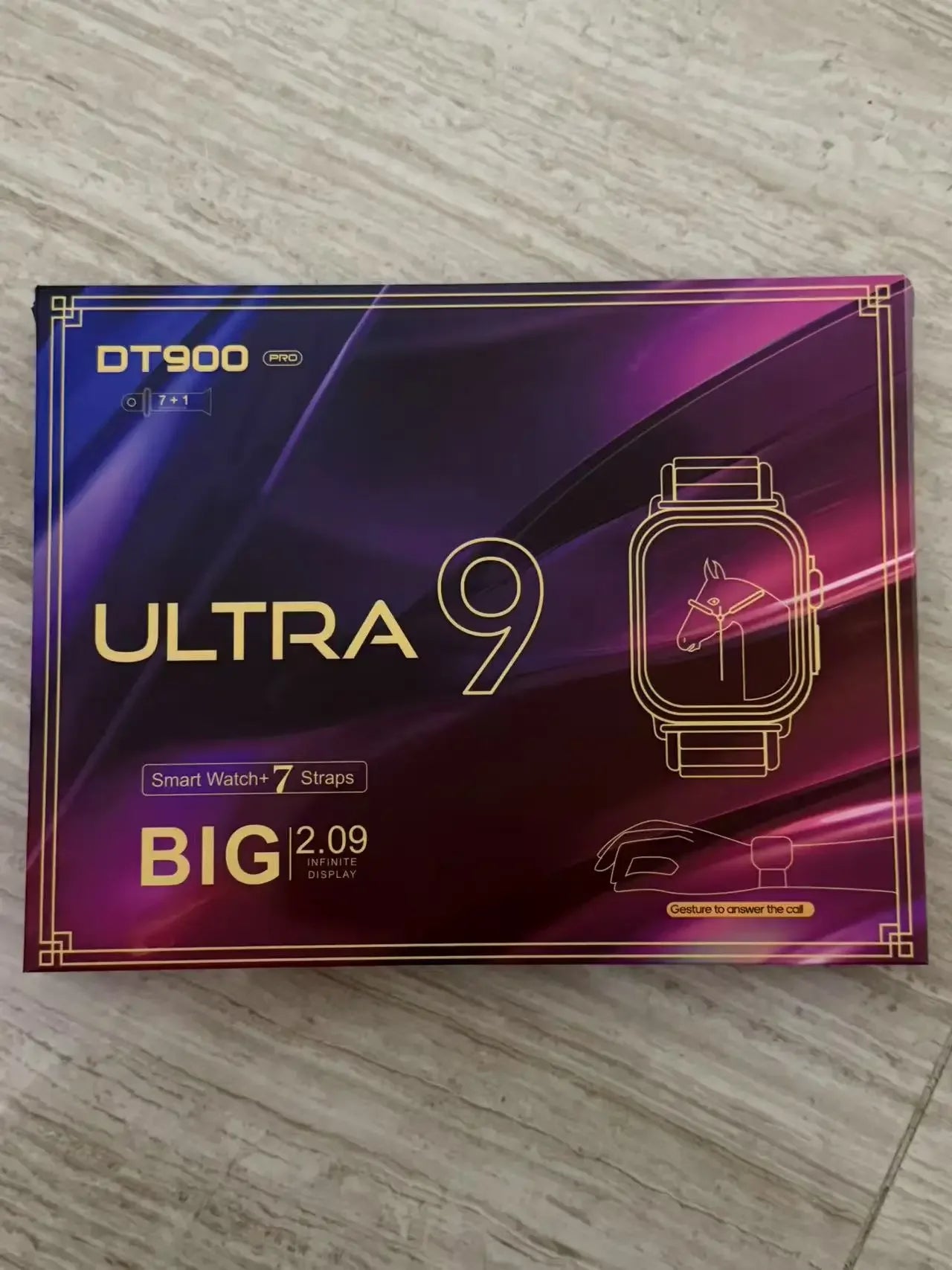 Smart Watch with Full Touch HD Screen 2.08" 49mm NFC Support Magnetic Charging Bluetooth Calling Health & Fitness Tra