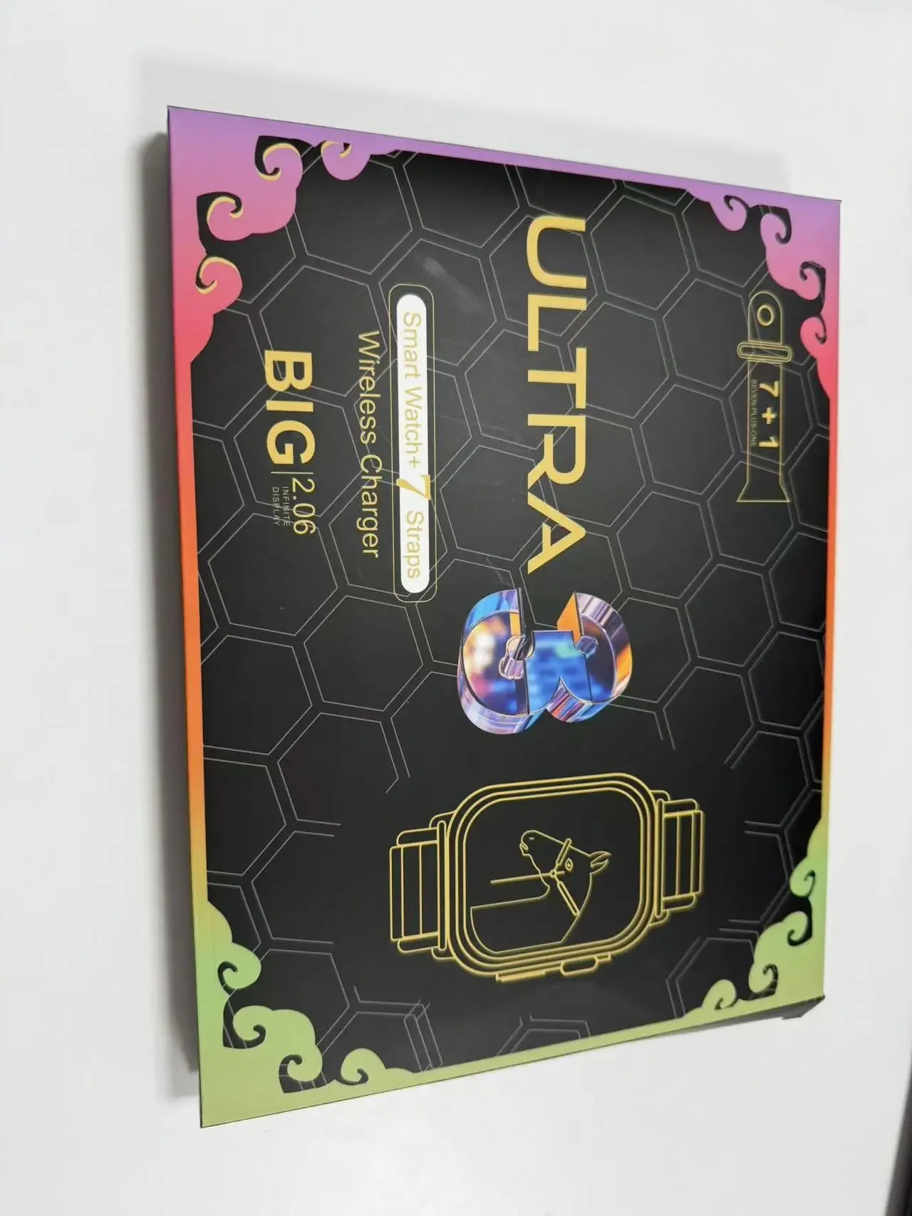 Smart Watch with Full Touch HD Screen 2.08" 49mm NFC Support Magnetic Charging Bluetooth Calling Health & Fitness Tra