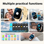 Smart Watch with 1.83-Inch HD Display – Wireless Calling/Dialing, Alarm/Message Notifications, Fitness Tracking, Music Control.