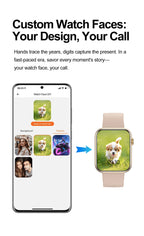 2025 New Smartwatch Men Android IOS Phone 1.9"HD Screen Bluetooth Call Heart Rate Monitoring Sports Waterproof Smart Watch Women