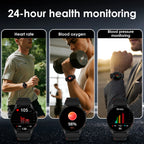 Smart Watch 1.43" AMOLED Screen Bluetooth Call GPS Fitness Tracker 150+ Sport Modes Heart Rate/SpO2 Monitor 450mAh