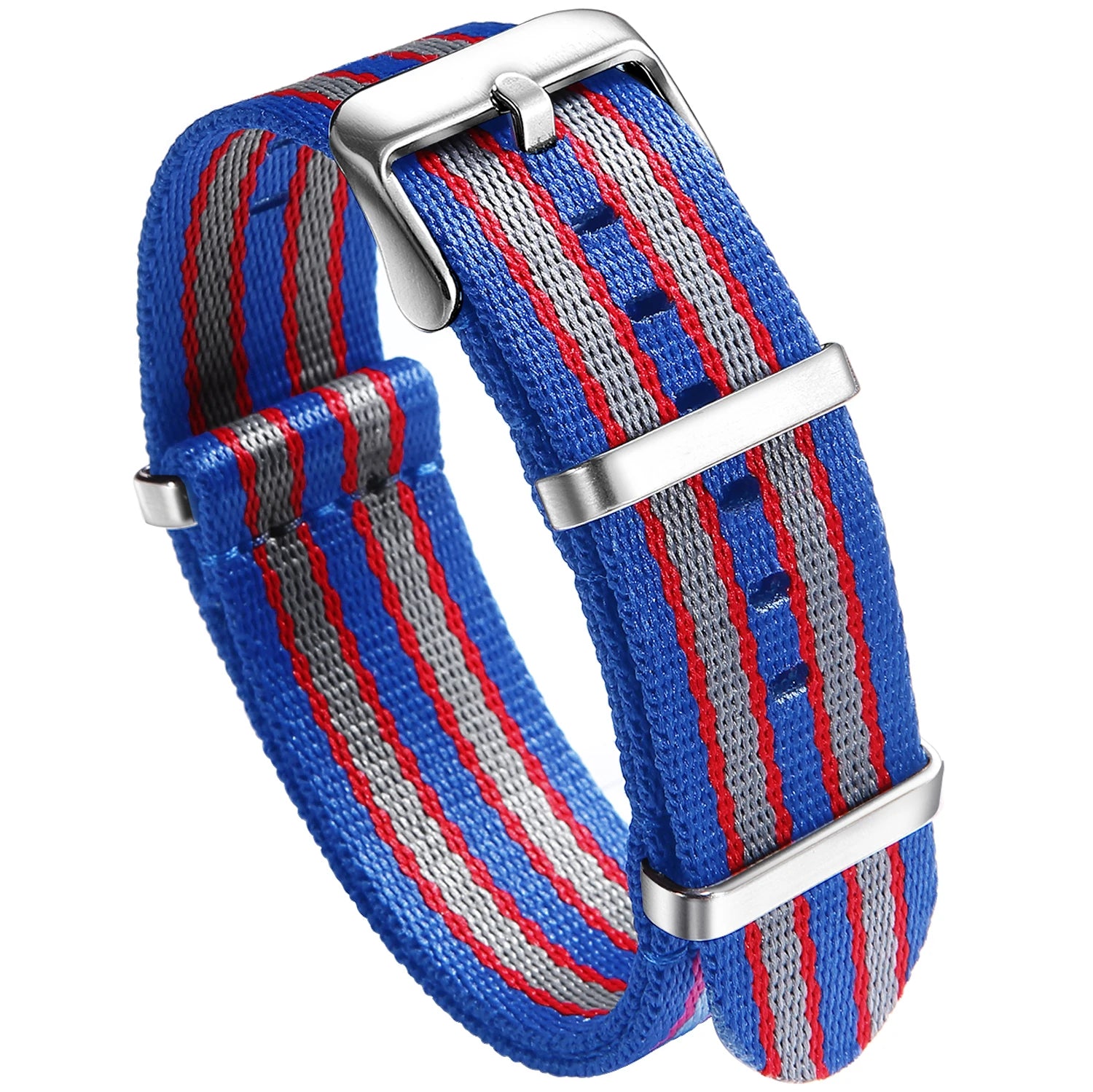Nylon Watch Band 20mm 22mm Comfortable Watch Straps Loop Military Washable Blet for Men Watchbands