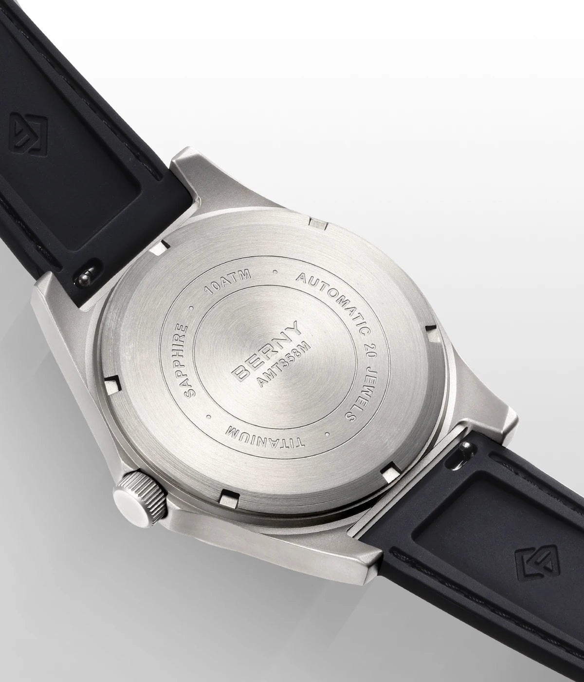 BERNY Full Titanium Automatic Men Watch Super Luminous Mechanical Wristwatch with 10ATM Waterproof Sapphire ST1731 Men Watches