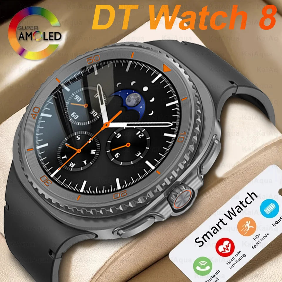 Smart Watch 8 Classic Men HD Display Screen  Bluetooth Call Sports Fitness Waterproof Watch SmartWatch 1.32-inch Android IOS New