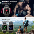 Smart Watch Men Swim IP68 ATM Waterproof Smart Clock Outdoor Sports Fitness Tracker Health Monitor Smartwatch For Android IOS