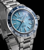 SEESTERN Men of Watch Office GMT Automatic NH34 Movement Sapphire Glass Bezel 20bar Waterproof Diver Mechanical Wristwatch S456